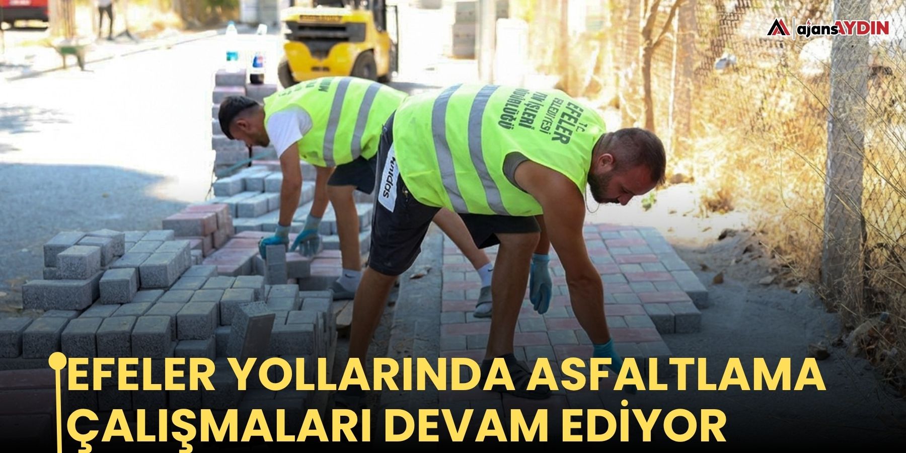 Efeler yollarında asfaltlama çalışmaları devam ediyor
