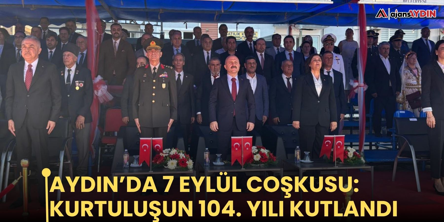 Aydın’da 7 Eylül Coşkusu: Kurtuluşun 104. Yılı Kutlandı