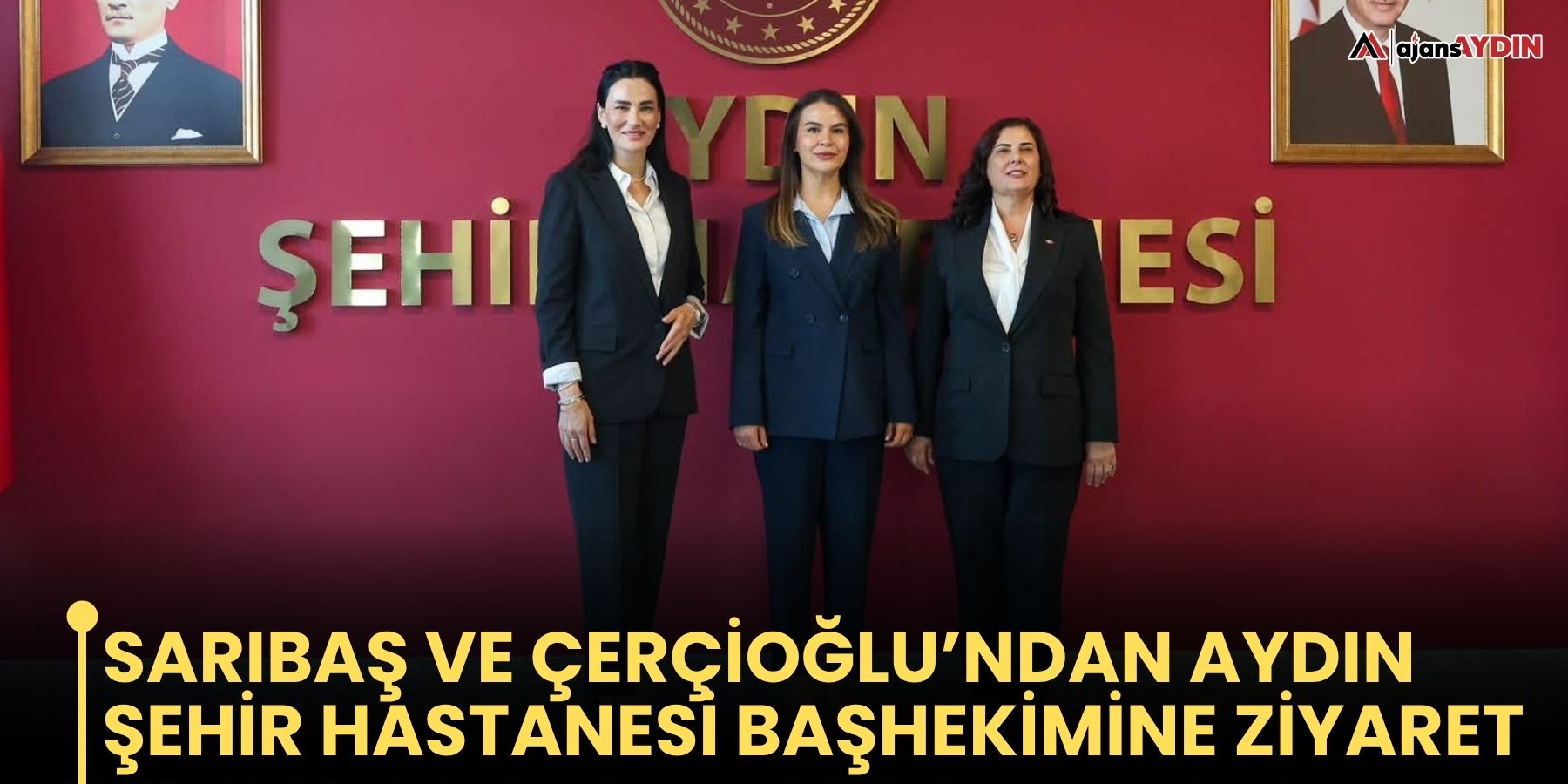 Sarıbaş Ve Çerçioğlu’ndan Aydın Şehir Hastanesi Başhekimine Ziyaret