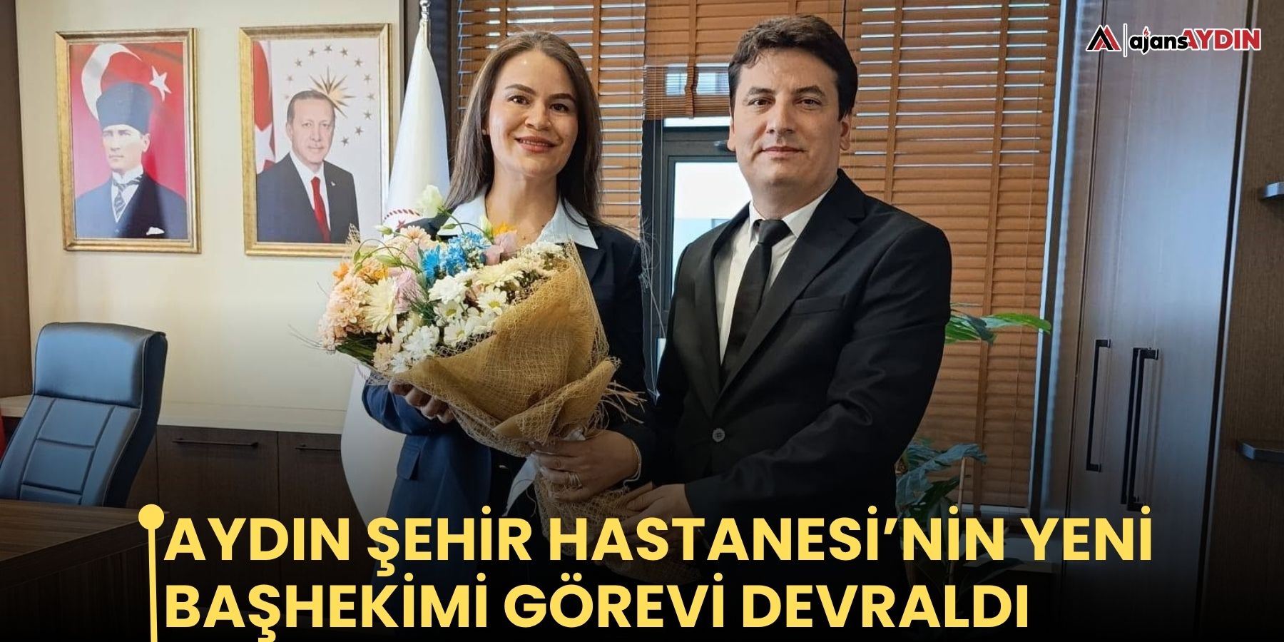 Aydın Şehir Hastanesi’nin yeni başhekimi görevi devraldı