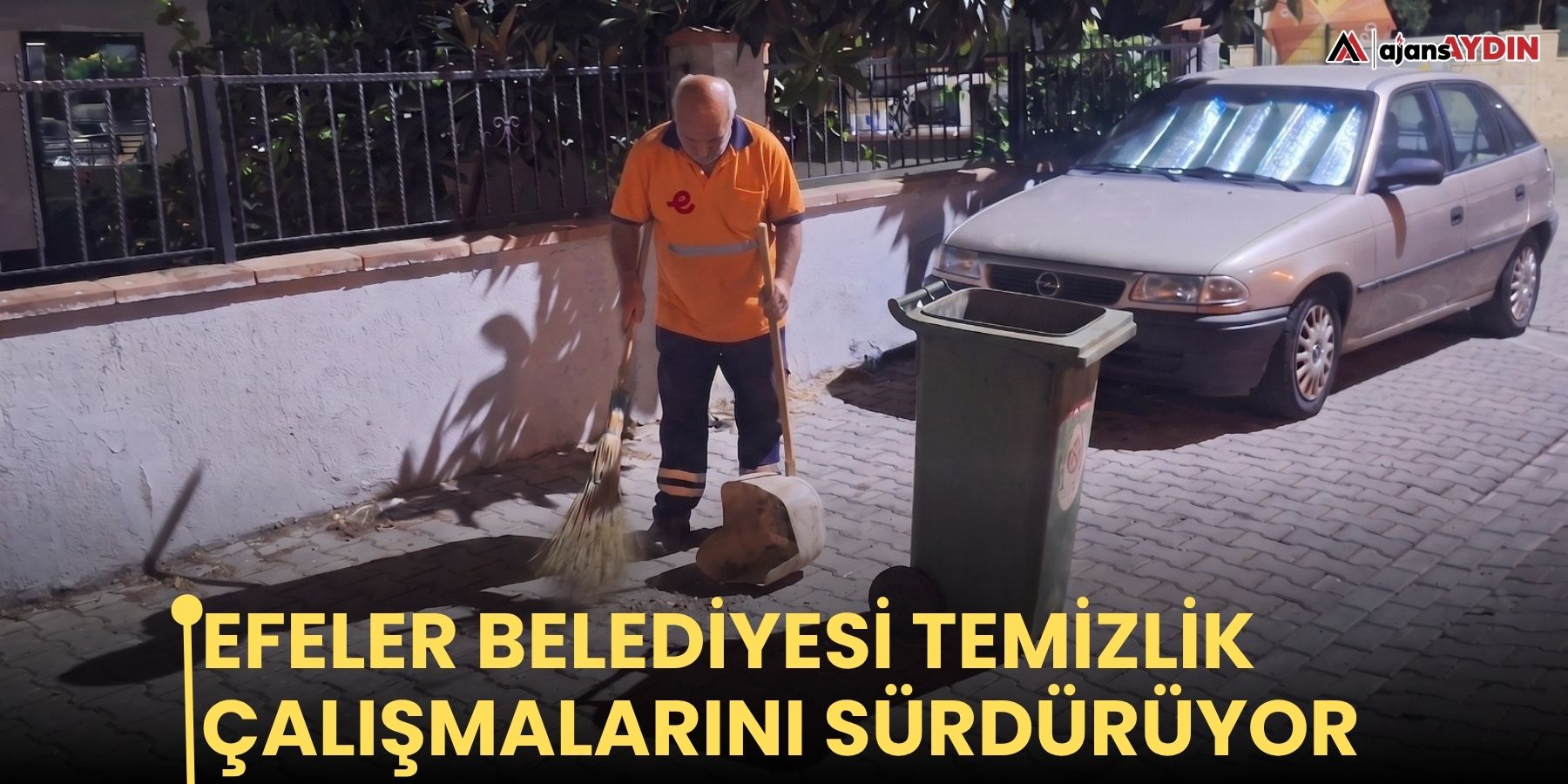 Efeler Belediyesi temizlik çalışmalarını sürdürüyor