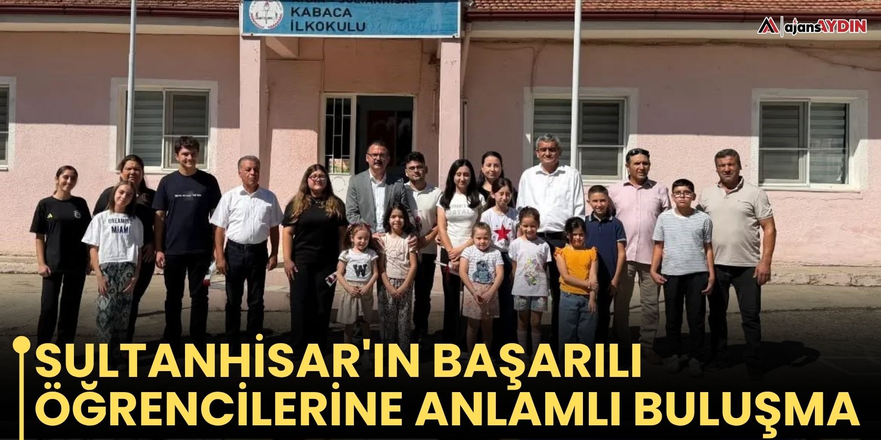 Sultanhisar'ın başarılı öğrencilerine anlamlı buluşma