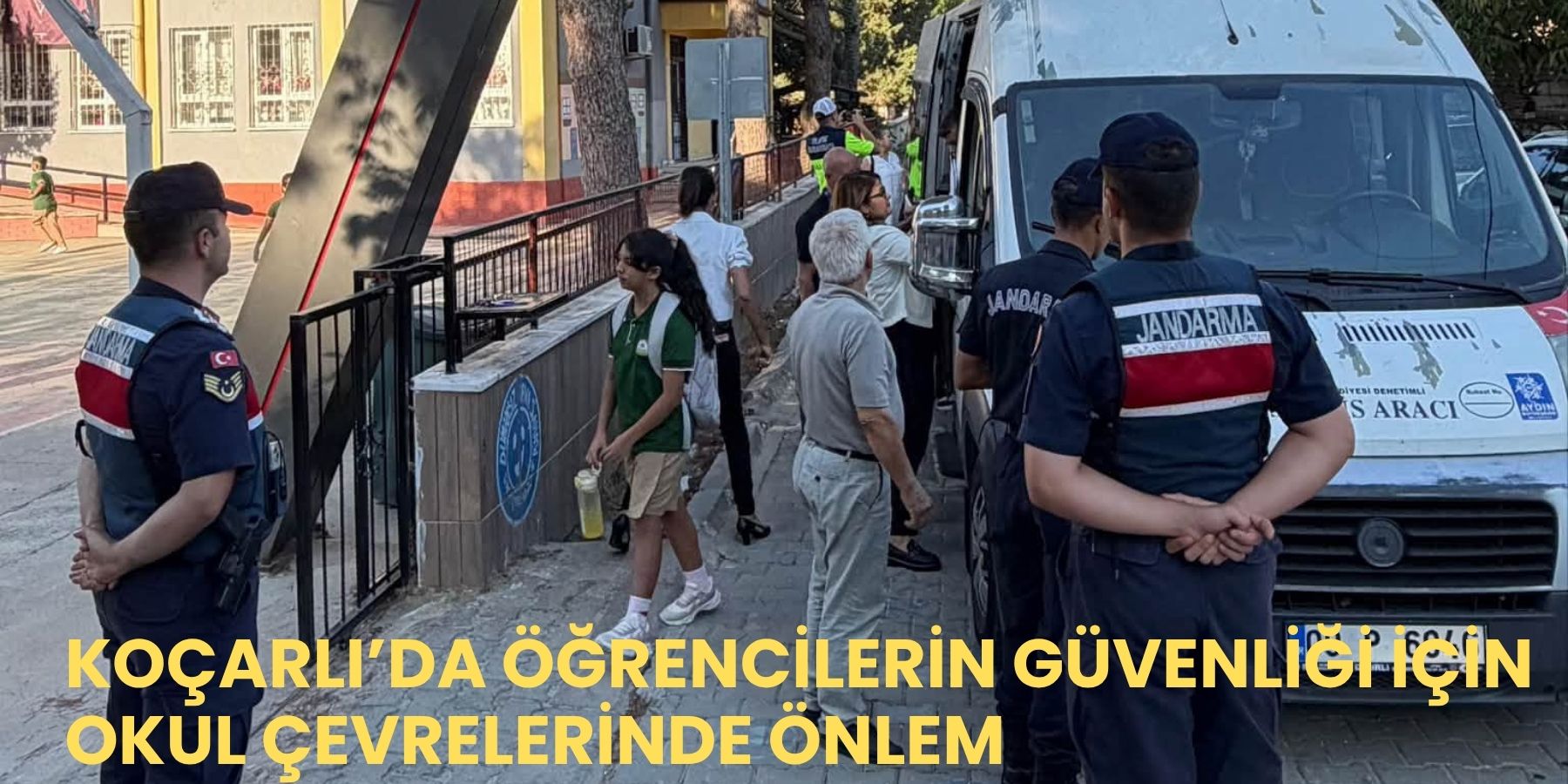 Koçarlı’da öğrencilerin güvenliği için okul çevrelerinde önlem
