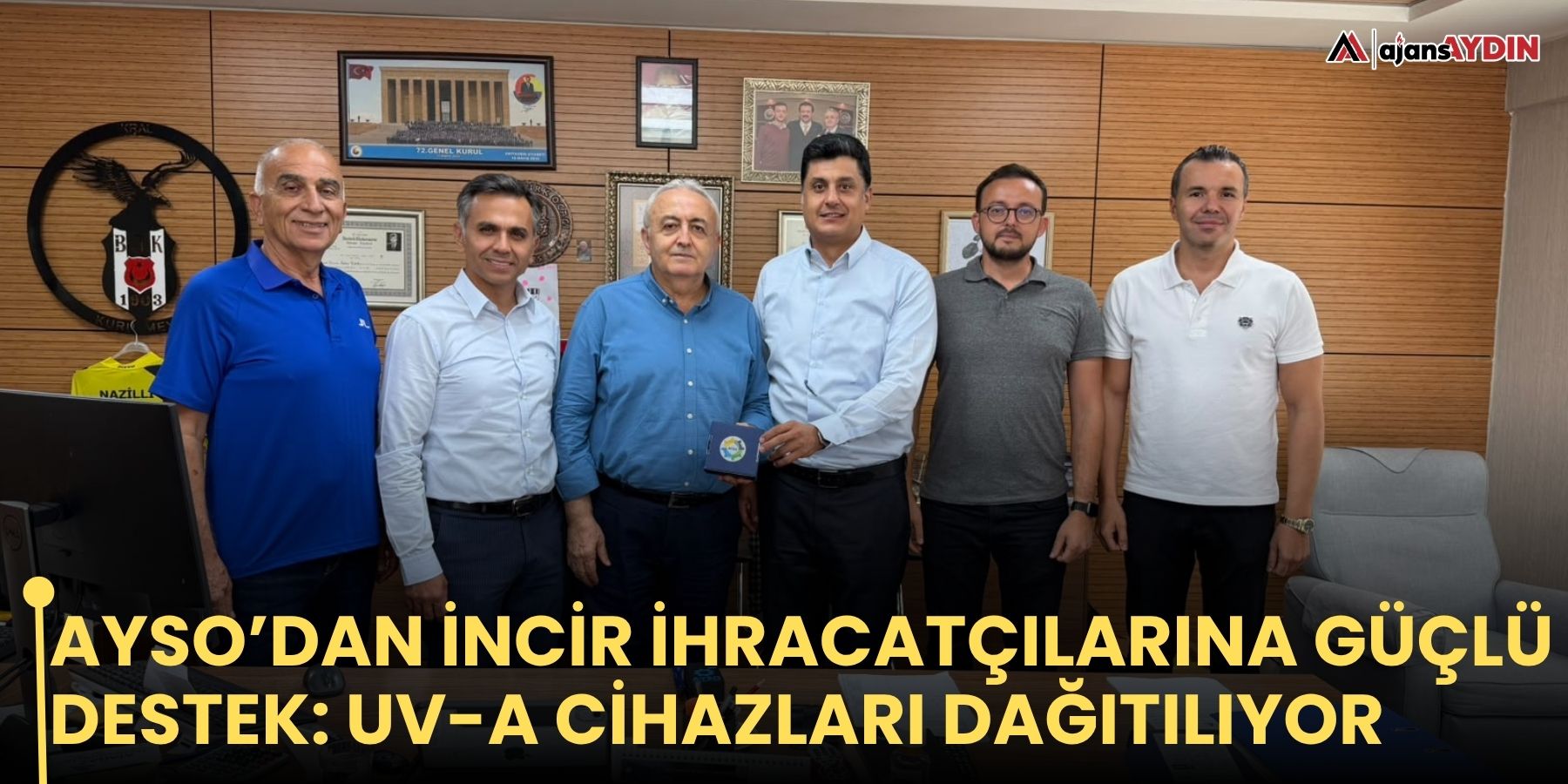 AYSO’dan incir ihracatçılarına güçlü destek: UV-A cihazları dağıtılıyor