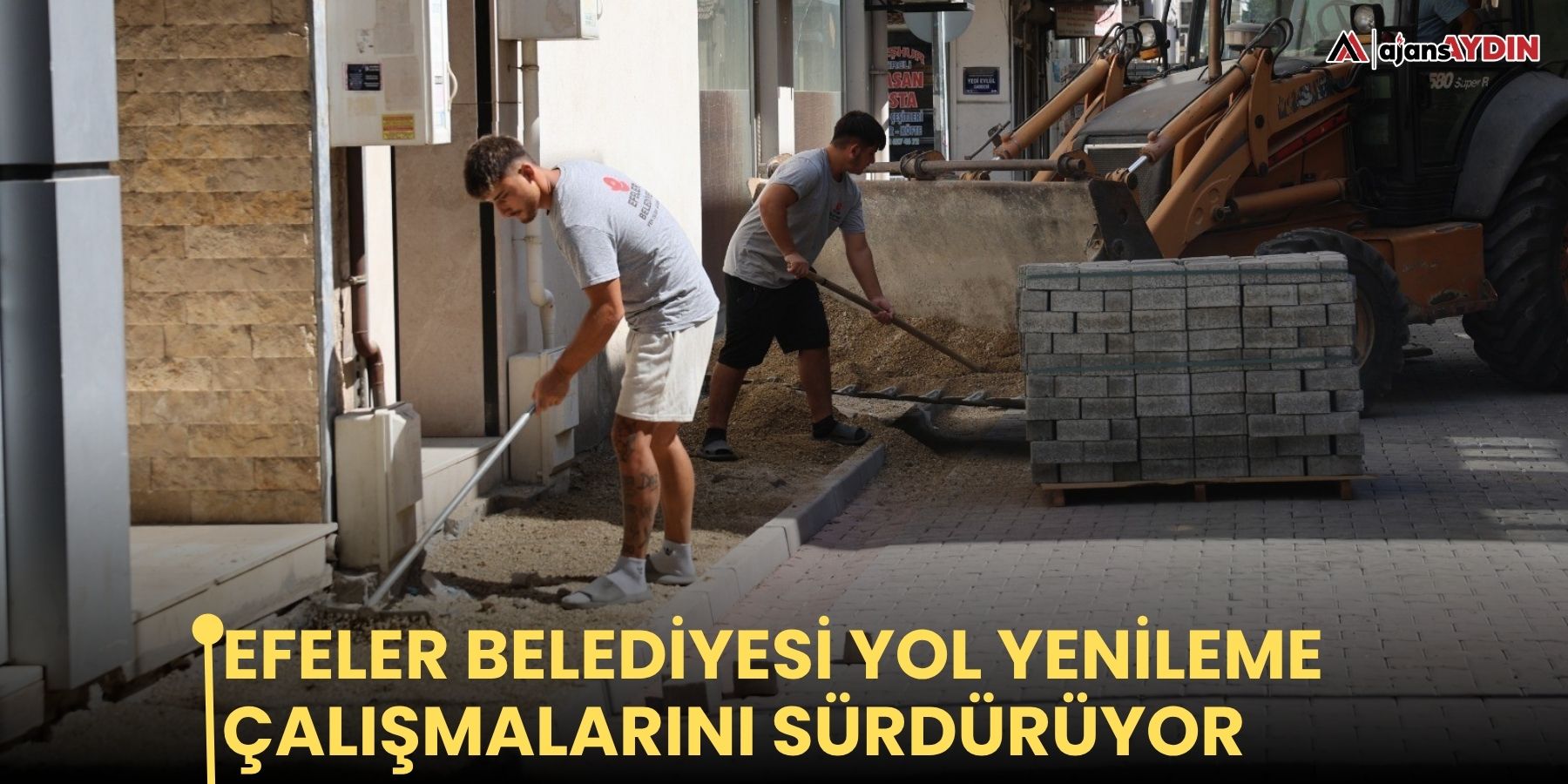 Efeler Belediyesi yol yenileme çalışmalarını sürdürüyor