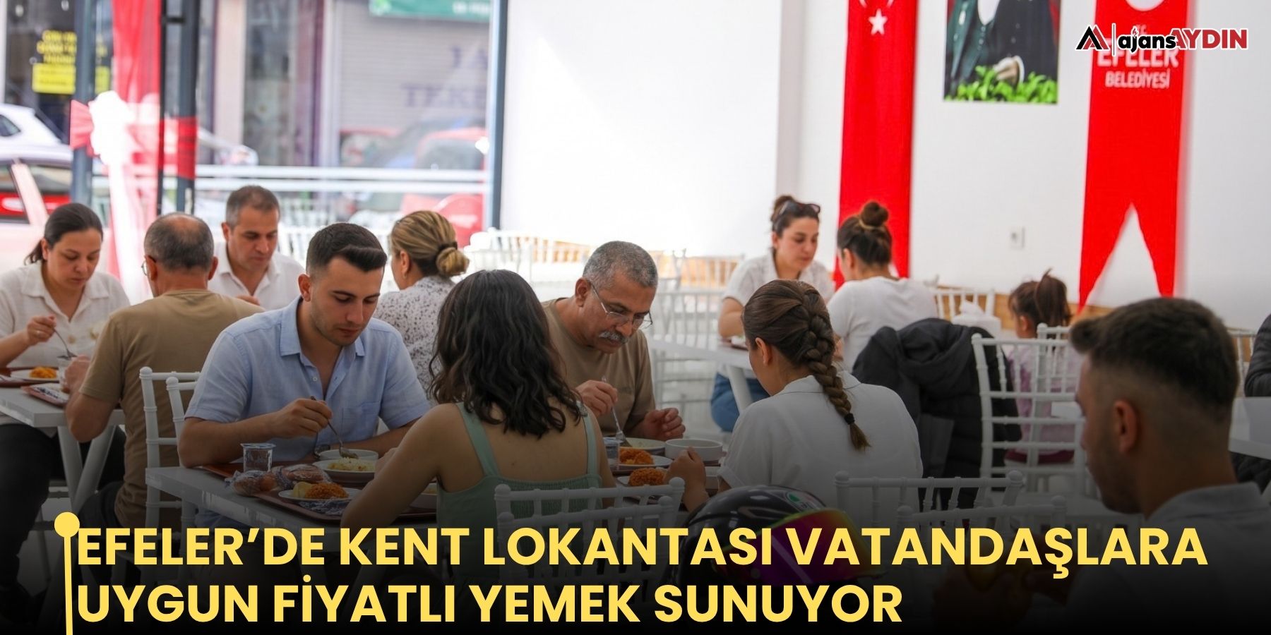 Efeler’de Kent Lokantası vatandaşlara uygun fiyatlı yemek sunuyor