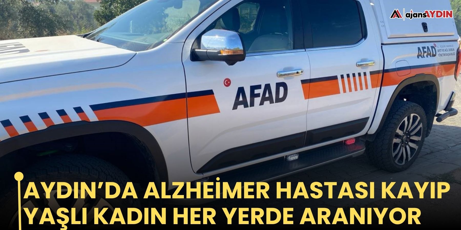 Aydın’da alzheimer hastası kayıp yaşlı kadın her yerde aranıyor