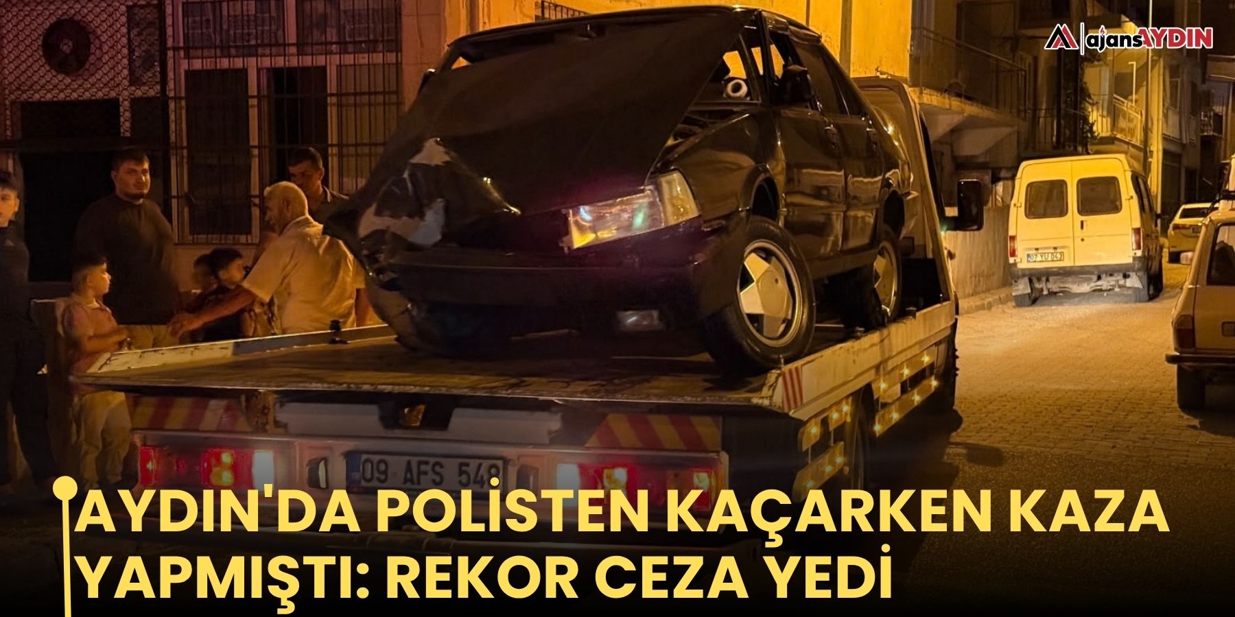 Aydın'da polisten kaçarken kaza yapmıştı: rekor ceza yedi