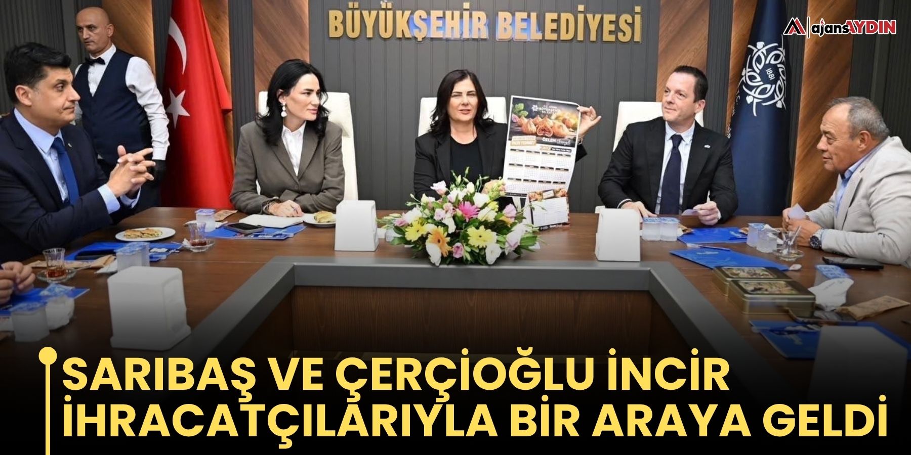 Sarıbaş Ve Çerçioğlu İncir İhracatçılarıyla Bir Araya Geldi