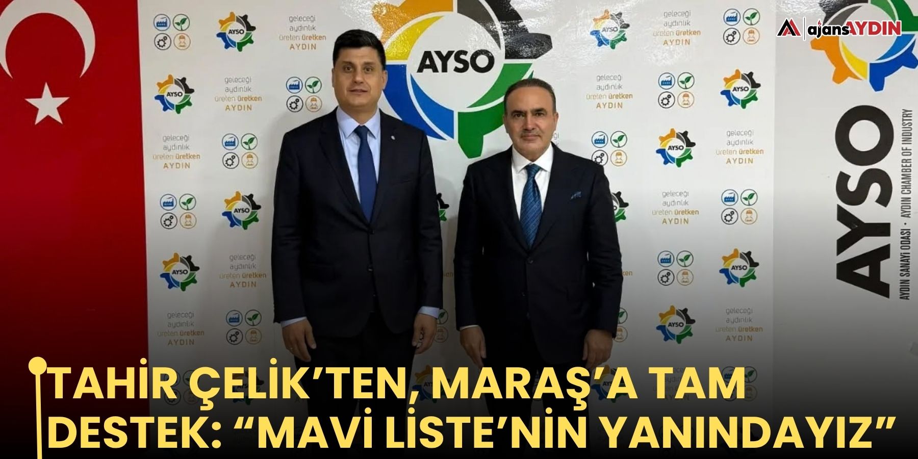 Tahir Çelik’ten, Maraş’a tam destek: “Mavi Liste’nin yanındayız”