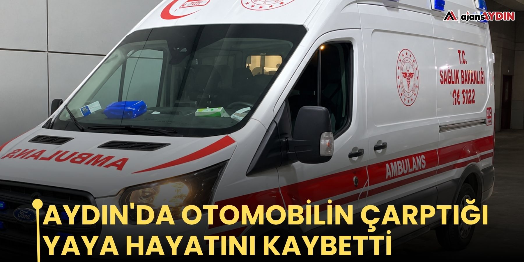 Aydın'da otomobilin çarptığı yaya hayatını kaybetti