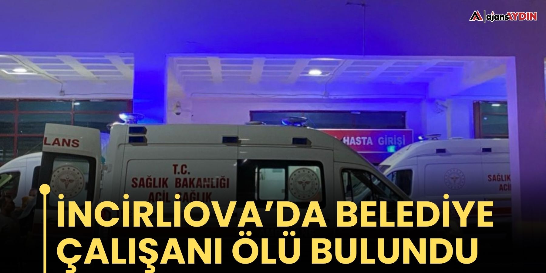 Belediye çalışanı tarlada ölü bulundu
