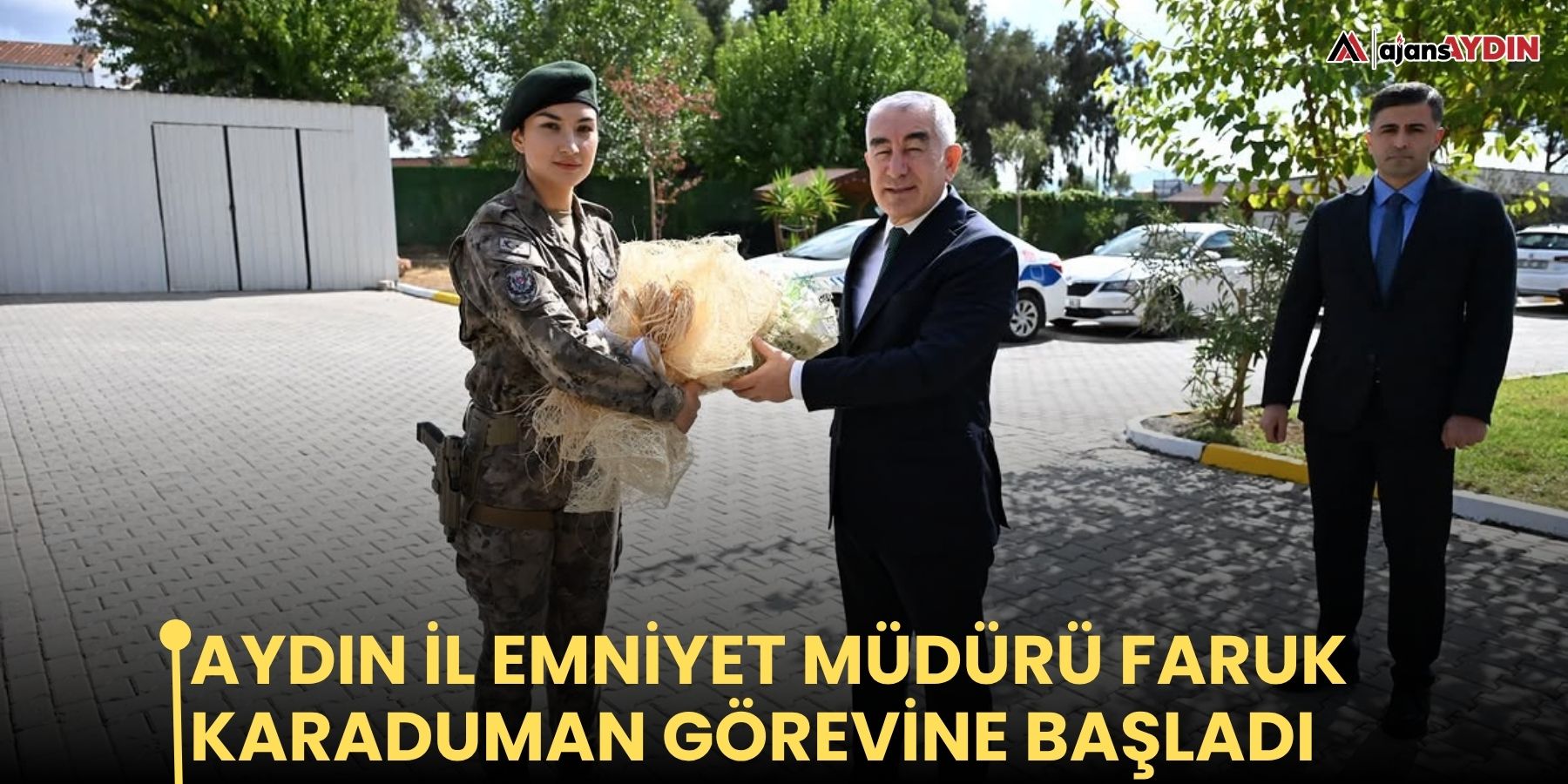 Aydın İl Emniyet Müdürü Faruk Karaduman görevine başladı