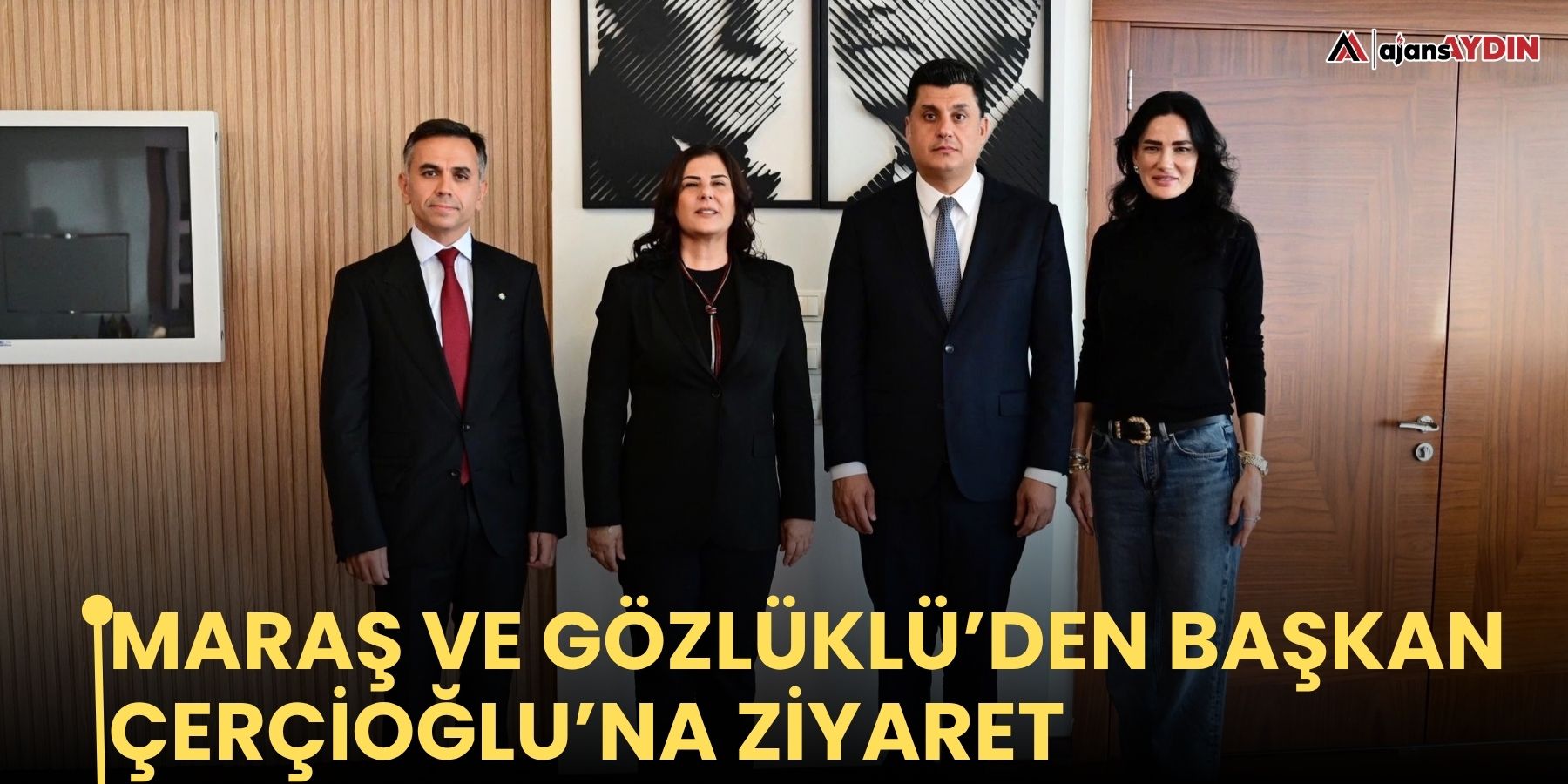 Maraş ve Gözlüklü’den Başkan Çerçioğlu’na ziyaret