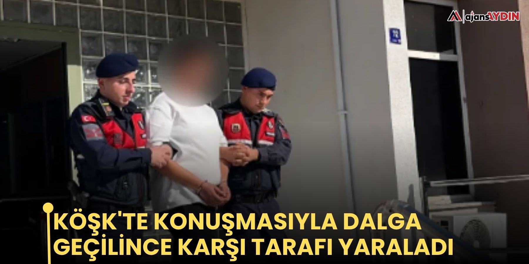 Köşk'te konuşmasıyla dalga geçilince karşı tarafı yaraladı