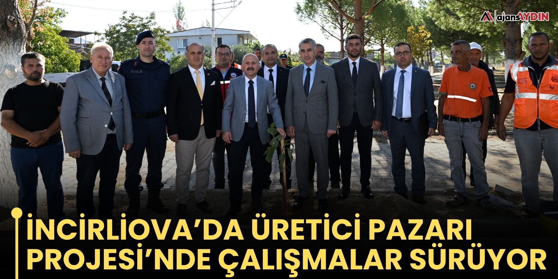 İncirliova’da Üretici Pazarı Projesi’nde çalışmalar sürüyor