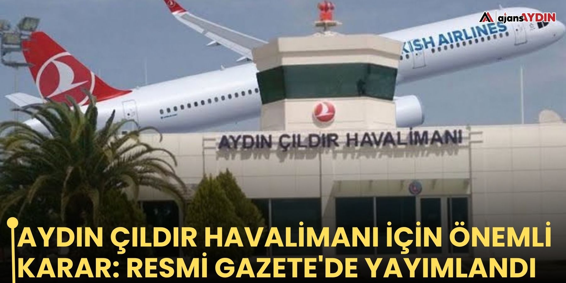 Aydın Çıldır Havalimanı için önemli karar: Resmi Gazete'de yayımlandı