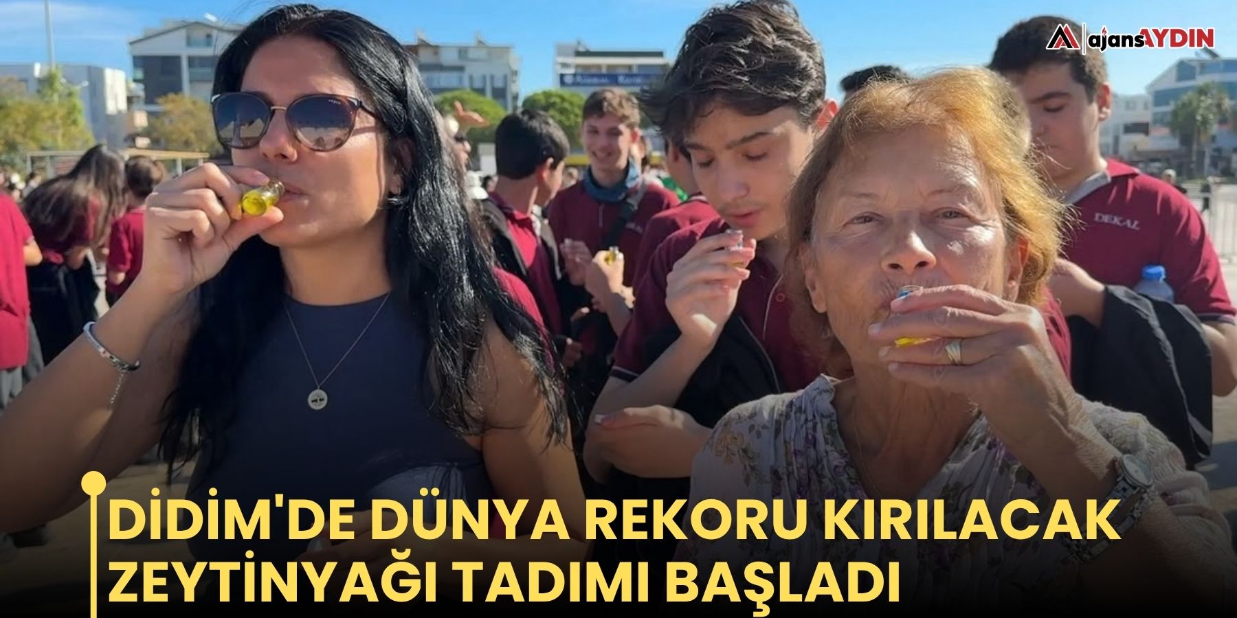 Didim'de dünya rekoru kırılacak   Zeytinyağı tadımı başladı
