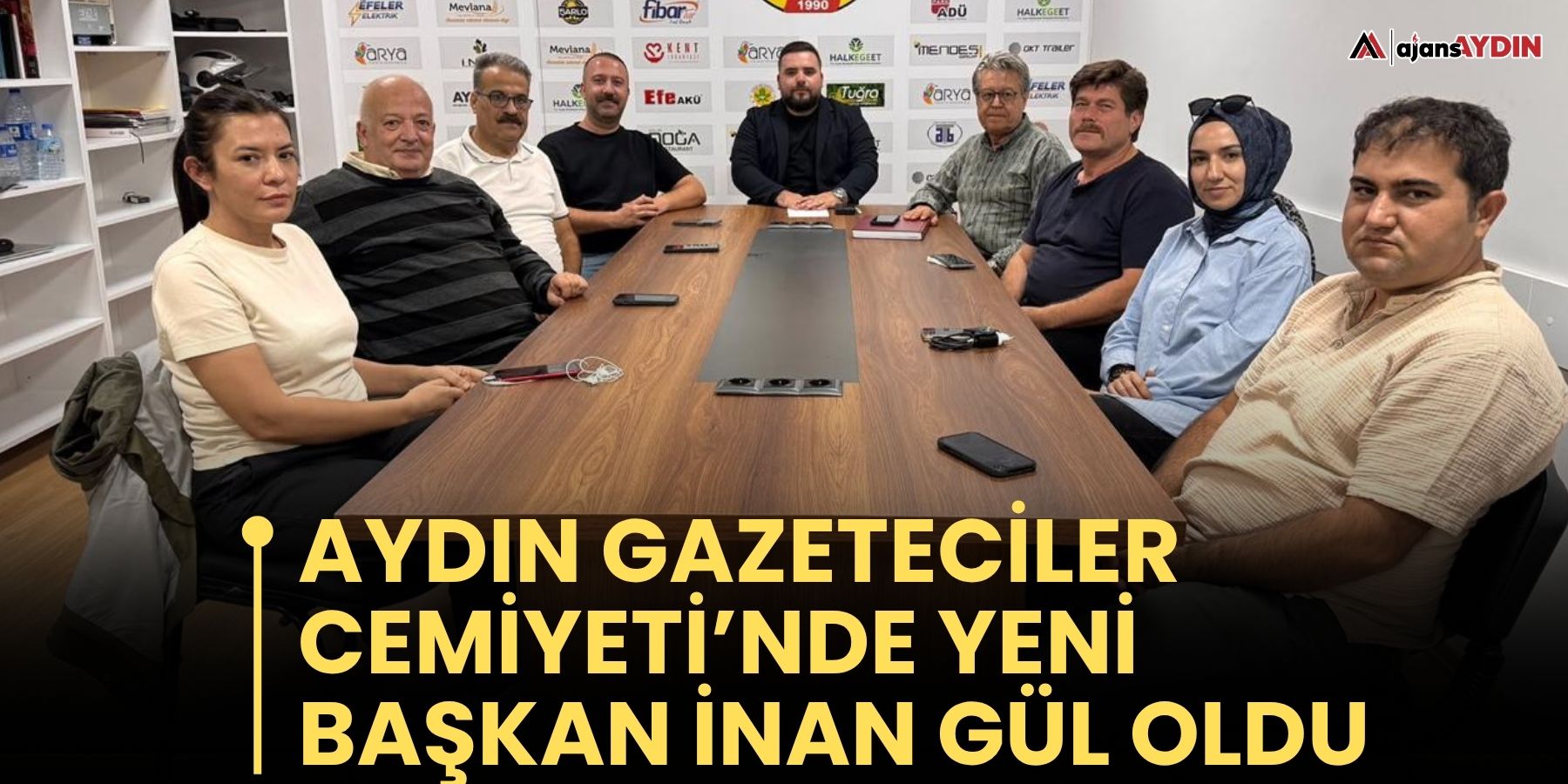 Aydın Gazeteciler Cemiyeti’nde Yeni Başkan İnan Gül Oldu