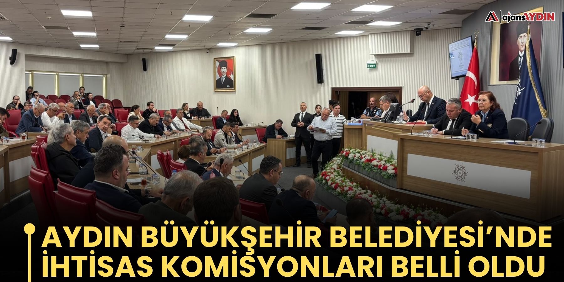 Aydın Büyükşehir Belediyesi’nde ihtisas komisyonları belli oldu