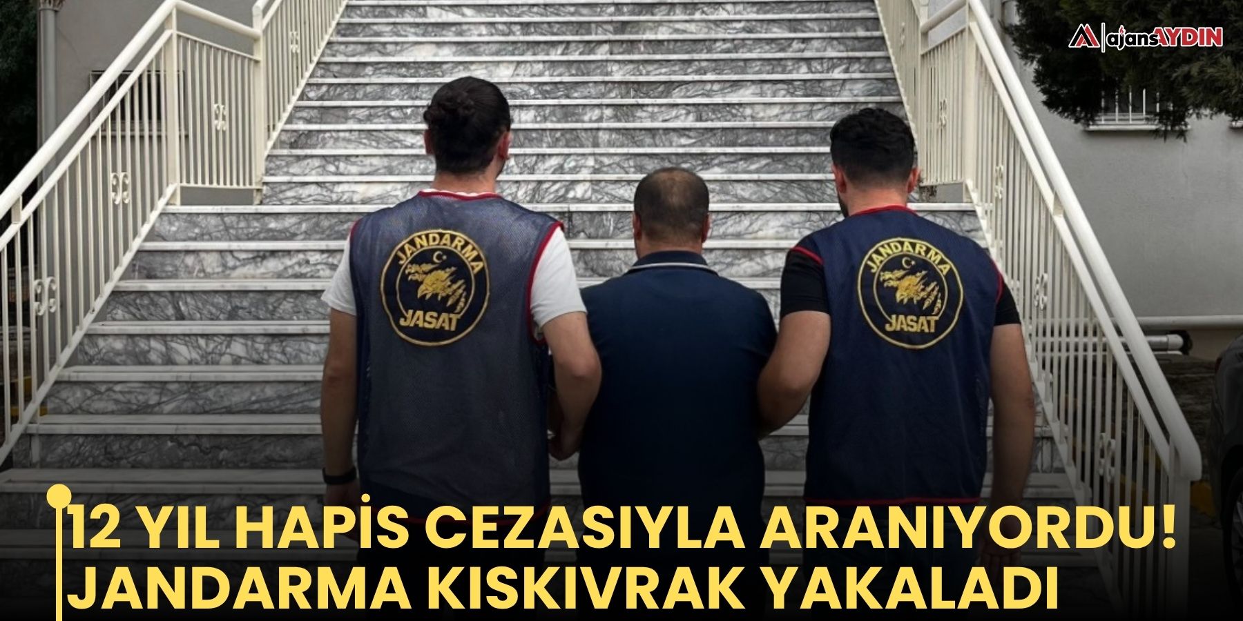 12 yıl hapis cezasıyla aranıyordu! Jandarma kıskıvrak yakaladı