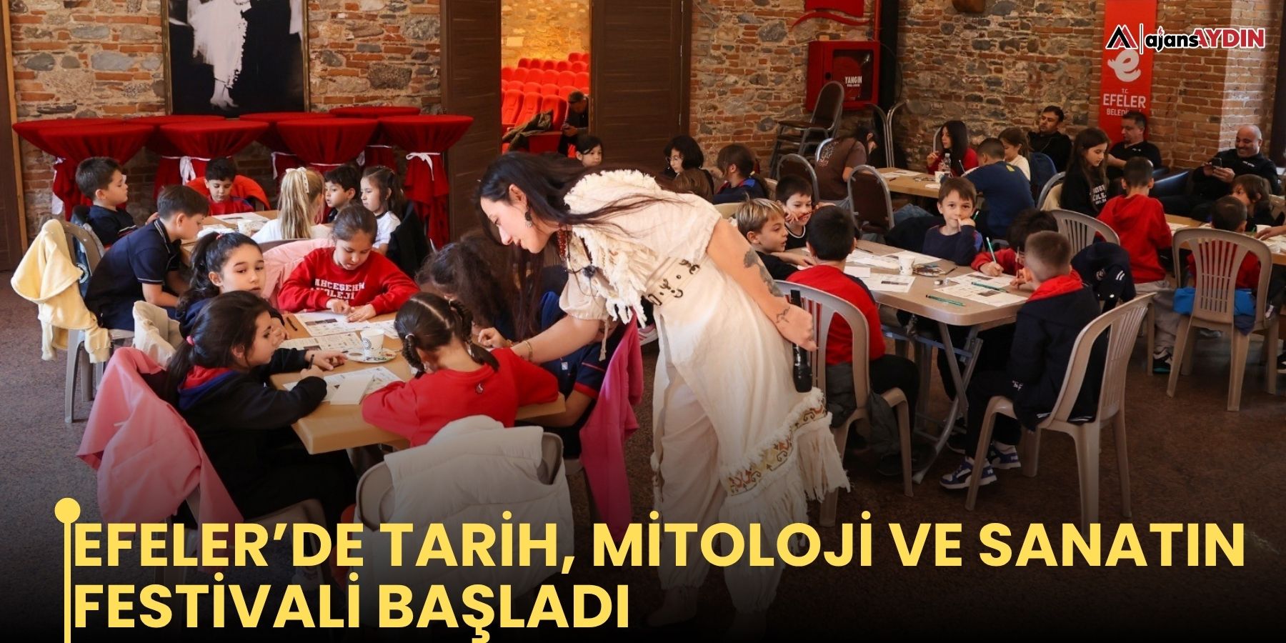 Efeler’de tarih, mitoloji ve sanatın festivali başladı