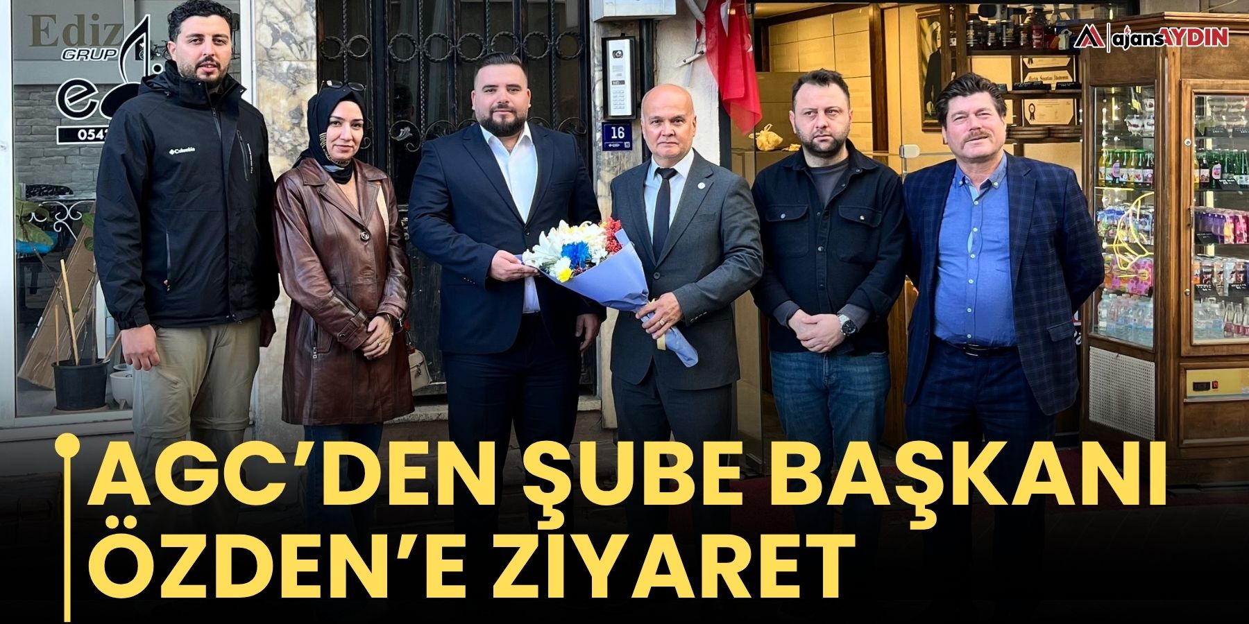 Agc’den Şube Başkanı Özden’e Ziyaret