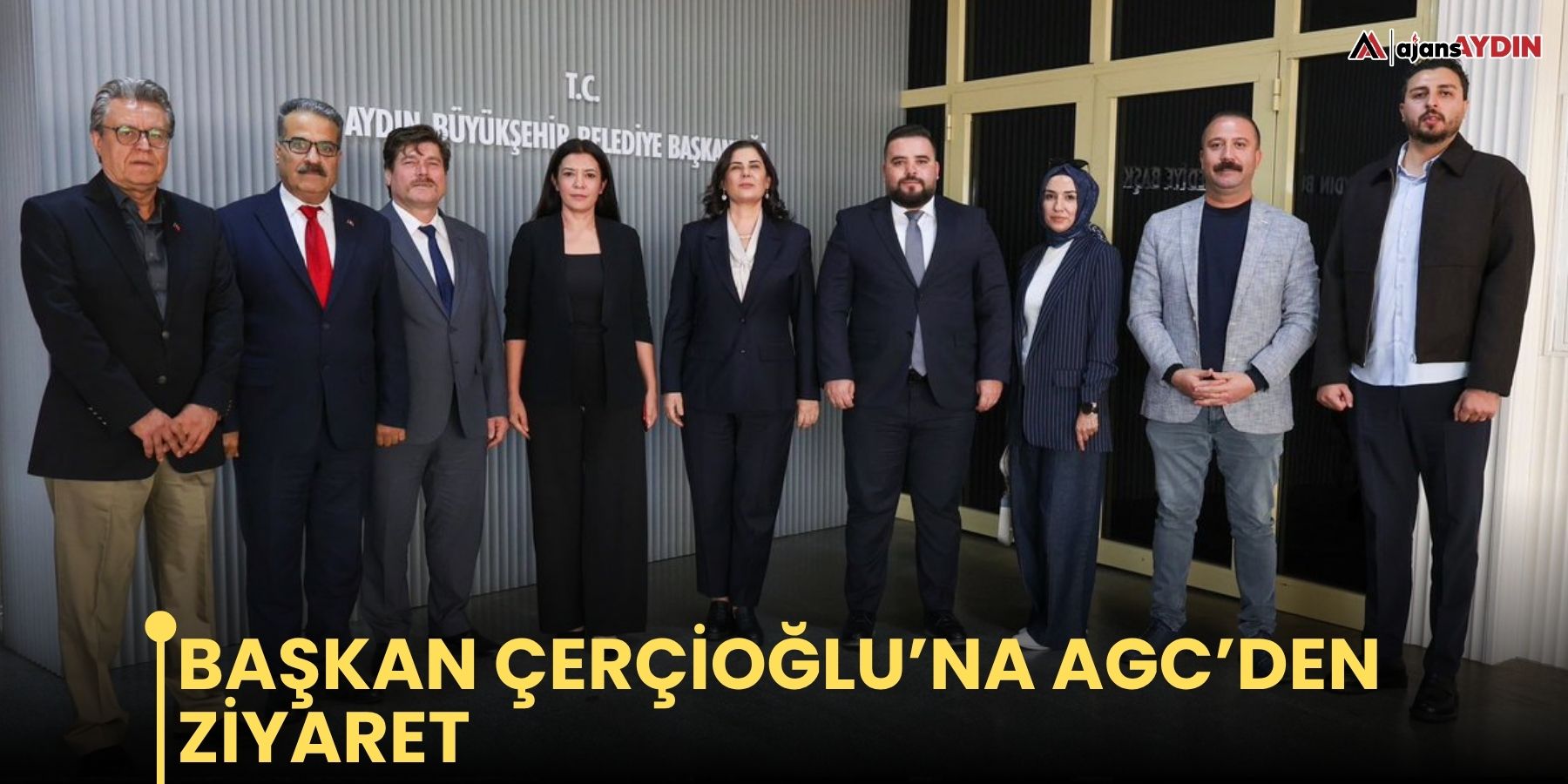 Başkan Çerçioğlu’na AGC’den ziyaret