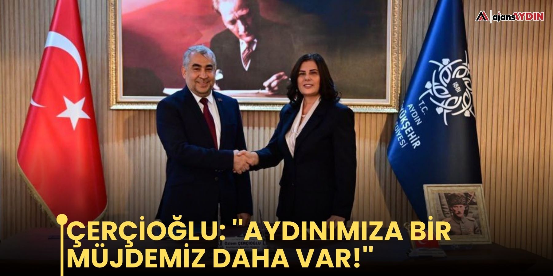 Çerçioğlu: ''AYDINIMIZA BİR MÜJDEMİZ DAHA VAR!''
