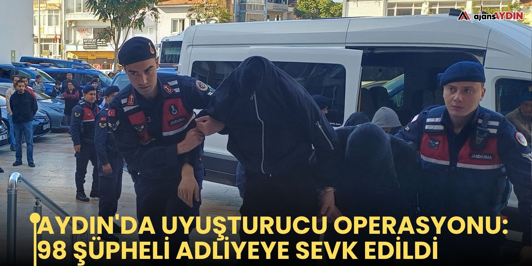 Aydın'da uyuşturucu operasyonu: 98 şüpheli adliyeye sevk edildi