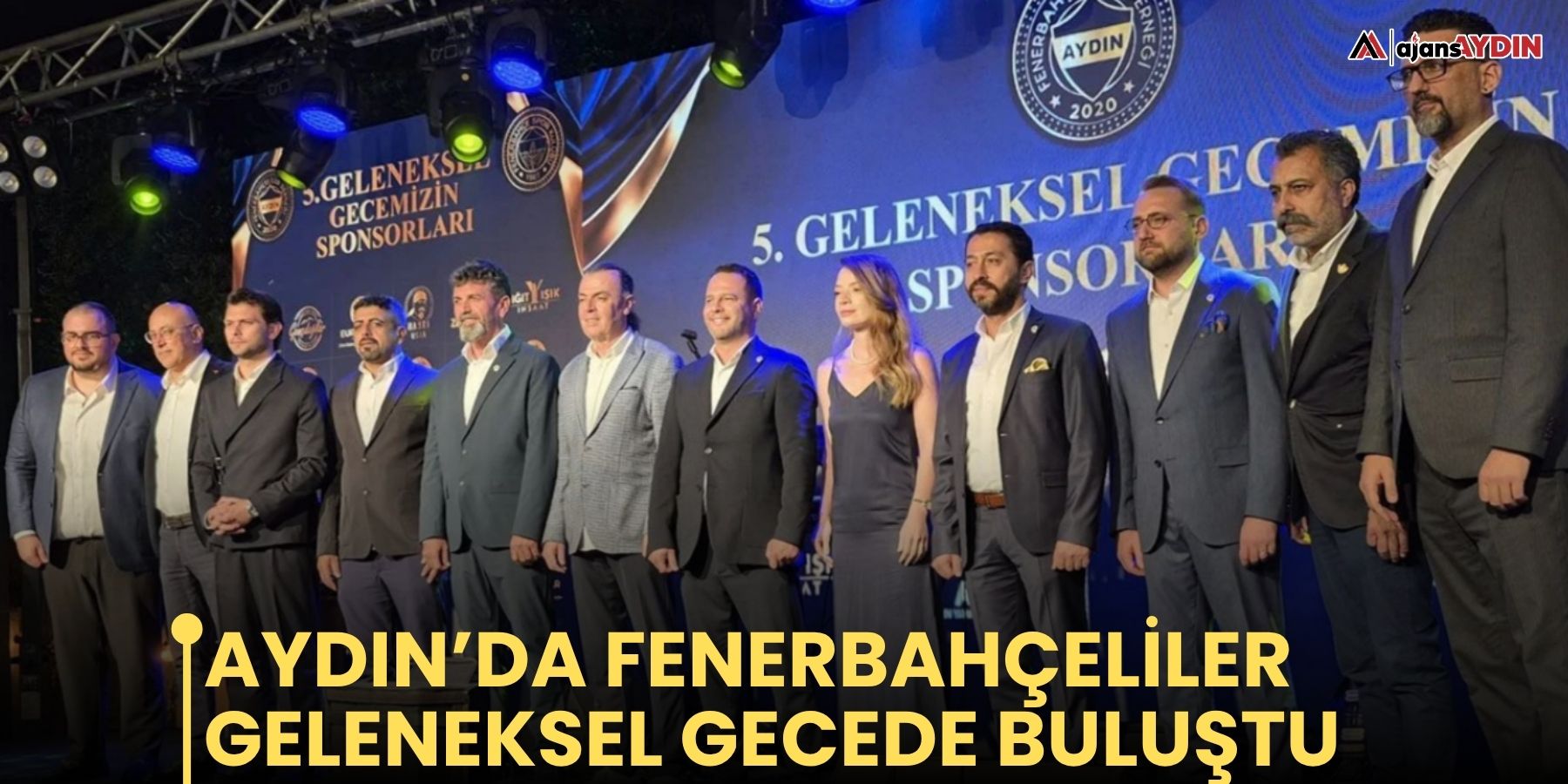 Aydın’da Fenerbahçeliler geleneksel gecede buluştu