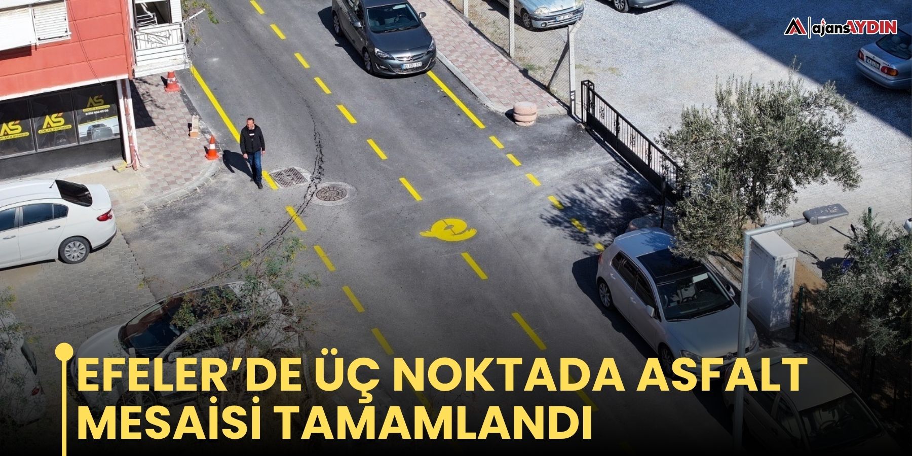 Efeler’de üç noktada asfalt mesaisi tamamlandı