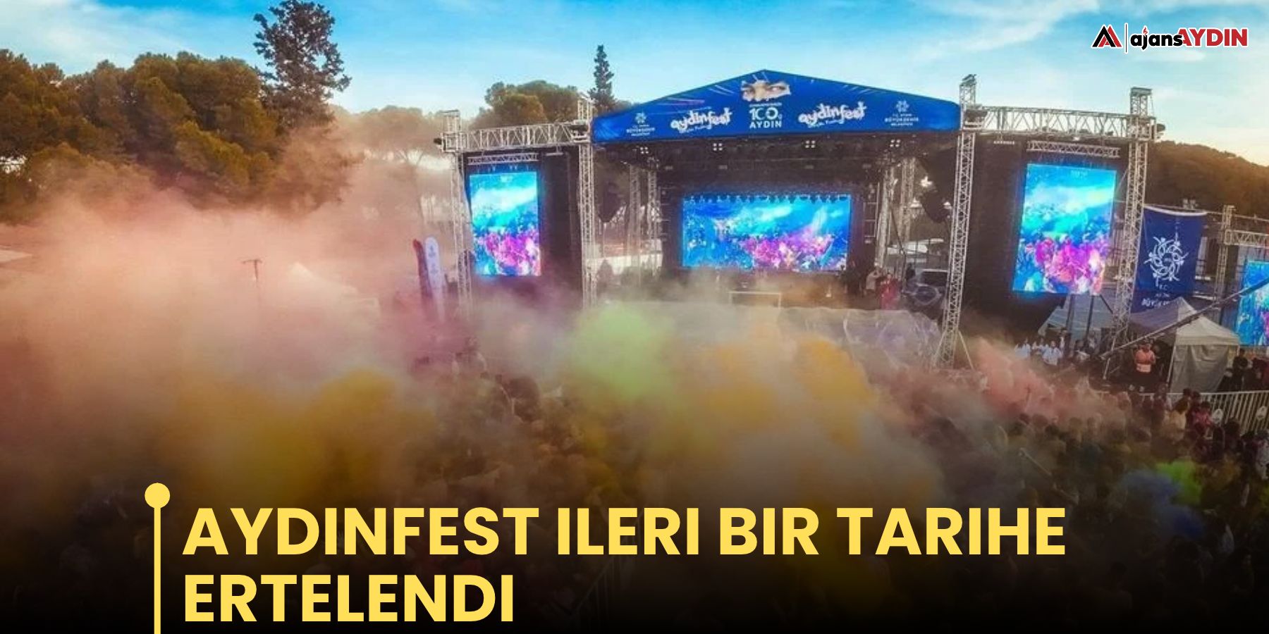 AYDINFEST ileri bir tarihe ertelendi