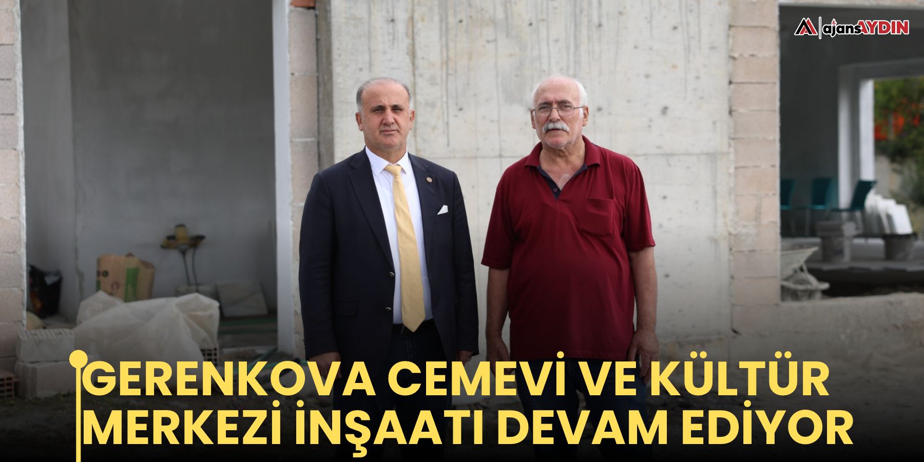 Gerenkova Cemevi ve Kültür Merkezi İnşaatı Devam Ediyor