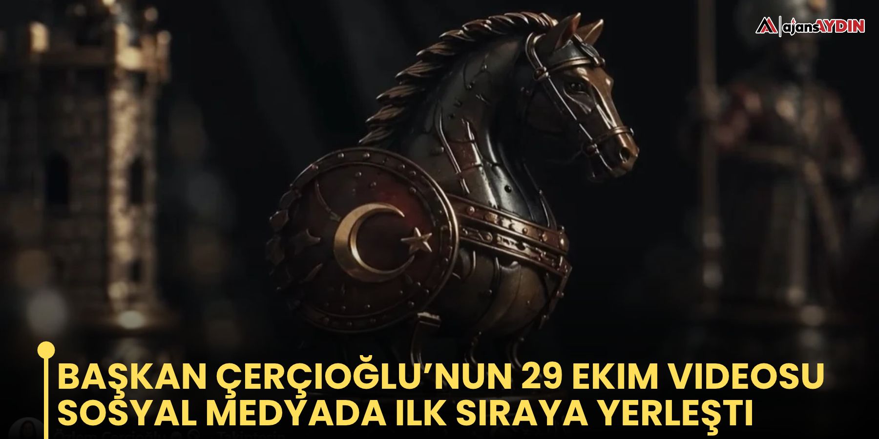 Başkan Çerçioğlu’nun 29 Ekim videosu sosyal medyada ilk sıraya yerleşti