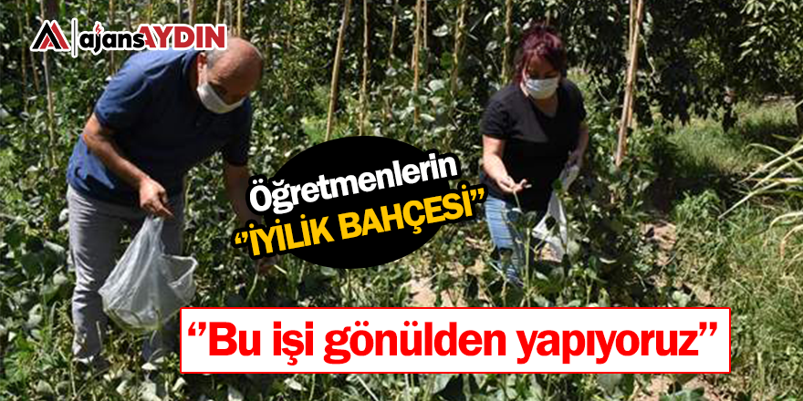 Öğretmenlerin iyilik bahçesi