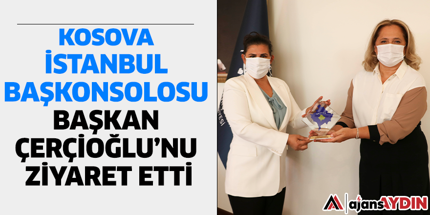 Kosova İstanbul Başkonsolosu Başkan Çerçioğlu’nu Ziyaret Etti