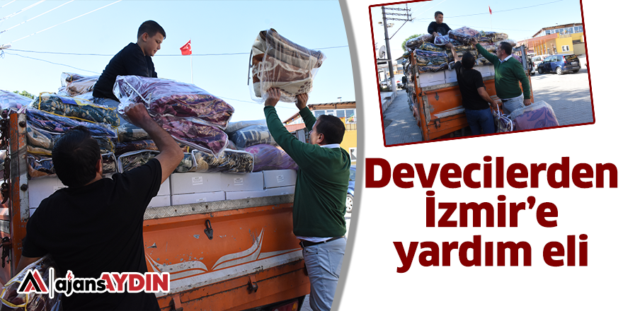 Devecilerden İzmir'e yardım eli!