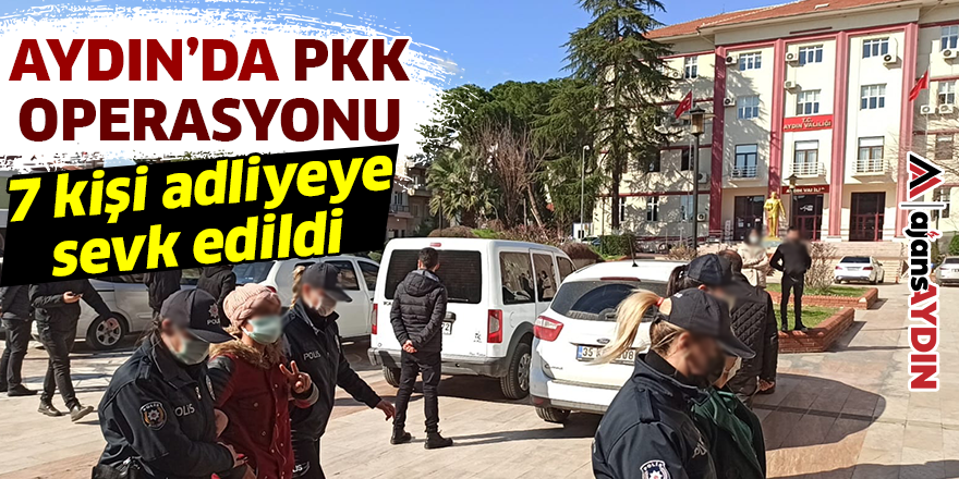 Aydın'da PKK/KCK operasyonu