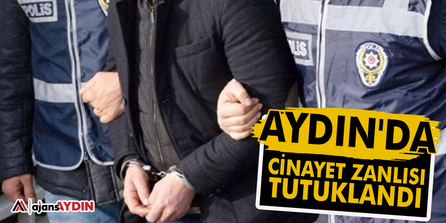 Aydın'da cinayet zanlısı tutuklandı