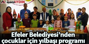 Efeler Belediyesi'nden çocuklar için yılbaşı programı