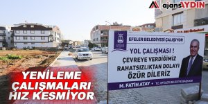 Yenileme çalışmaları hız kesmiyor
