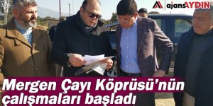 Mergen Çayı Köprüsünün çalışmaları başladı