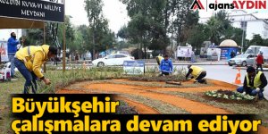 Büyükşehir çalışmalara devam ediyor