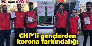 CHP'li gençlerden korona farkındalığı