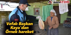 Vefalı Başkan Kaya'dan Örnek Hareket
