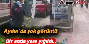 Bir anda yere yığıldı