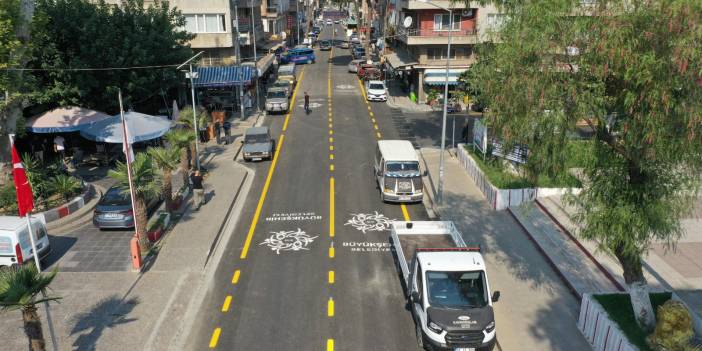 Büyükşehir Türkan Saylan Caddesi'ni yeniledi