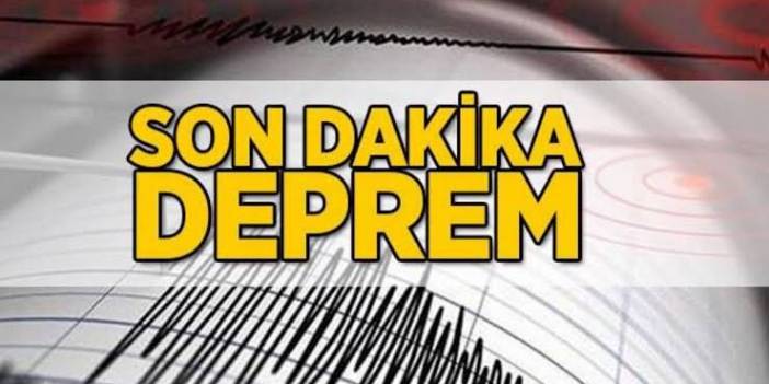 İzmir'deki deprem Aydın'da da hissedildi