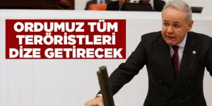 ORDUMUZ TÜM TERÖRİSTLERİ DİZE GETİRECEK